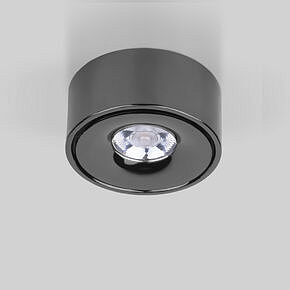 Накладной светодиодный светильник Glide черный жемчуг (25100/LED) 25100/LED