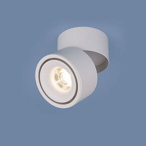 Накладной светодиодный светильник DLR031 15W 4200K 3100 белый матовый