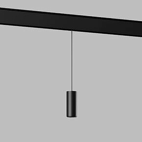Slim Magnetic Трековый подвесной светодиодный светильник 7W 4200K Amend (чёрный) 85518/01
