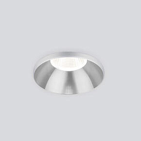 Встраиваемый точечный светодиодный светильник 25026/LED 7W 4200K SL серебро