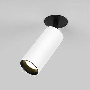 Встраиваемый светодиодный светильник Diffe 25052/LED 10W 4200K белый/чёрный