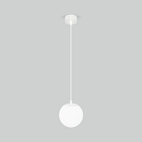 Светильник садово-парковый со стеклянным плафоном Sfera H 35158/H белый