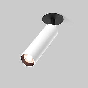 Diffe светильник встраиваемый белый/черный 8W 4200K (25040/LED) 25040/LED