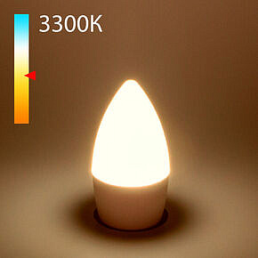 Светодиодна лампа Свеча СD LED 6W 3300K E27 BLE2760