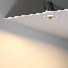 Потолочный светодиодный светильник 10W 3000K белый/хром 25090/LED